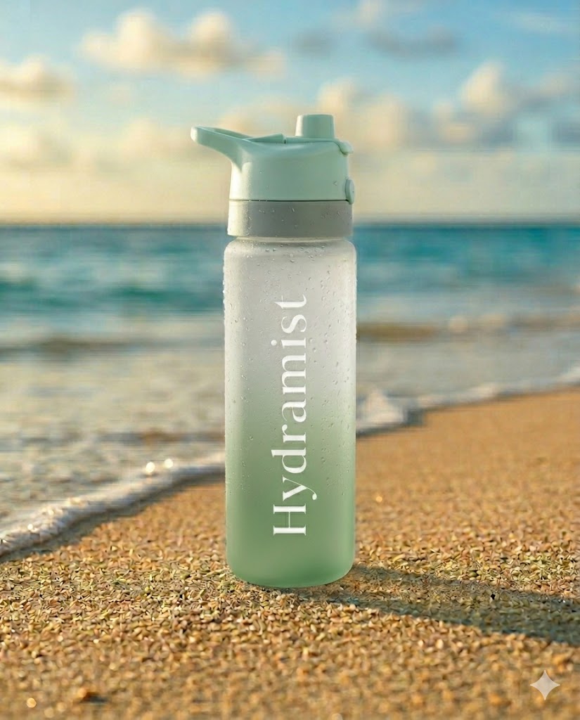 Bouteille spray Hydramist couleur vert menthe 650ml